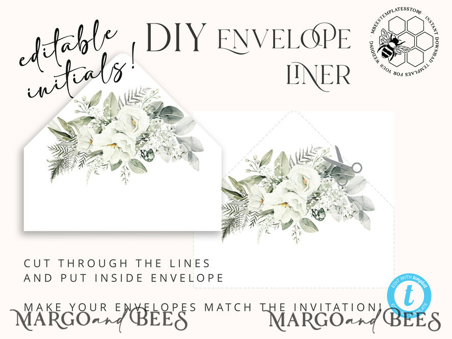 TEMPLETT wedding invitation download Boho Arch wedding Invitations Evite Set Template, Instant Download Printable Invites Home Printing, Beige Garden Invitation Set WBoho14