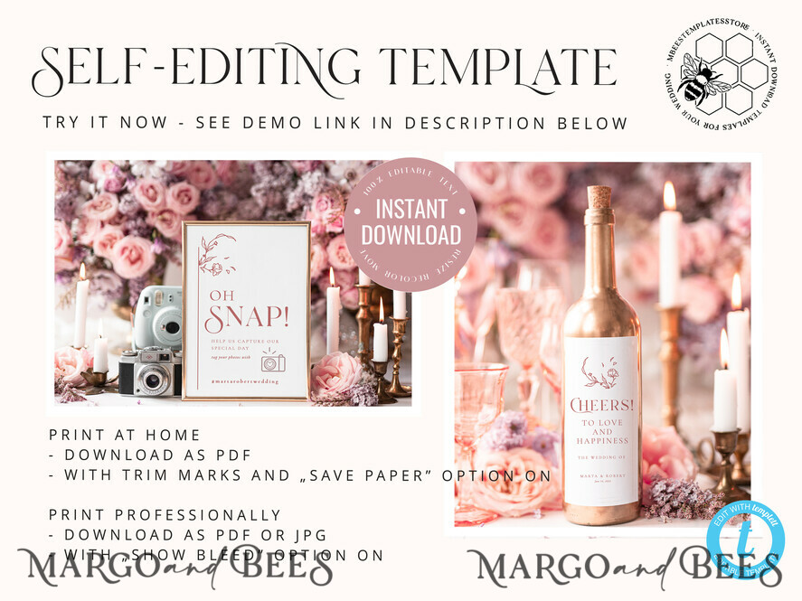 TEMPLETT wedding signs Boho Wedding Seating Chart Cards Template, Printable Seating Chart Cards, Printable Editable Table Plan Templett INSTANT Download WMin1