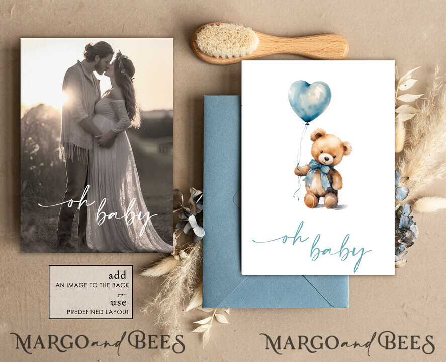 TEMPLETT baby shower Teddy Bear Baby Boy Shower Invitation Template Set We Can Bearly Wait Diaper Raffle Books, Instant Download Printable Invites Home Printing