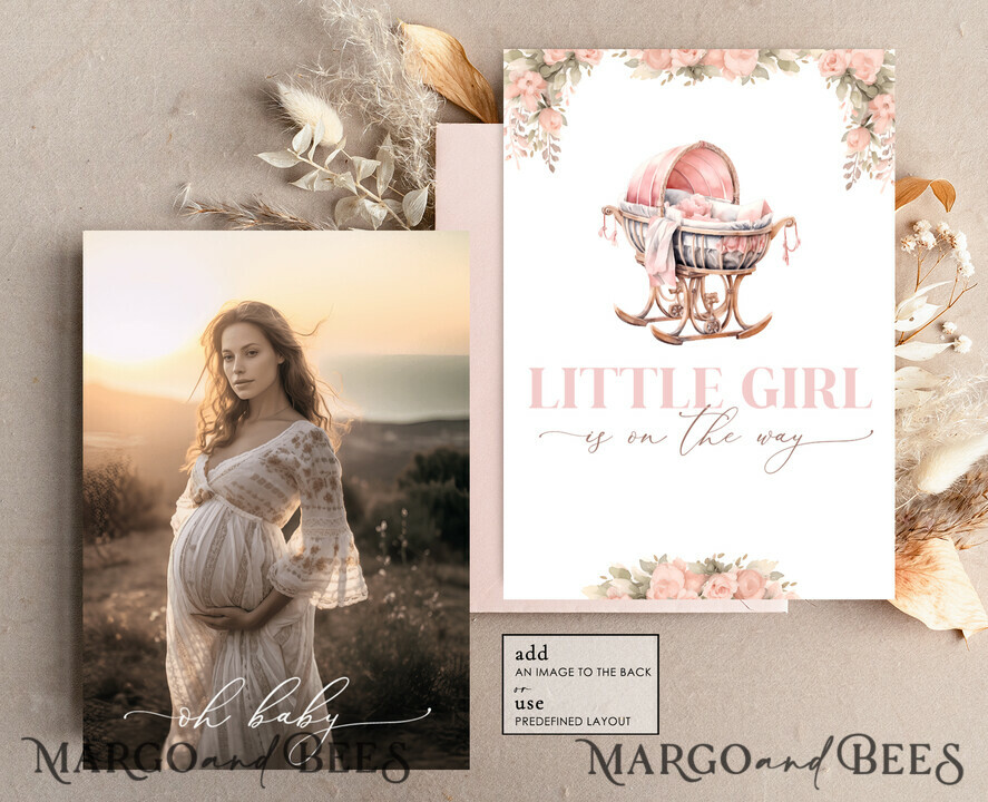 TEMPLETT baby shower Crib Baby Girl Shower Invitation Template Set Oh baby little pink crib Diapper Raffle Books Arch Instant Download Blush Pink editable invite