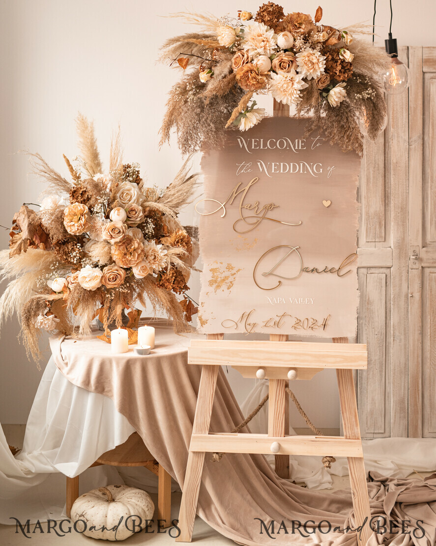 TABLE PLANS AND WEDDING WELCOME SIGNS plexi gold / velvet Acrylic Ombre Beige Wedding Welcome Sign Clear Acrylic and gold Wedding Welcome Sign, Nude Gold Plexi Wedding Welcome Sign, Tan Luxury Wedding Wedding Welcome Sign , Earthy Wedding Signage Golden mirror Wedding Welcome Sign