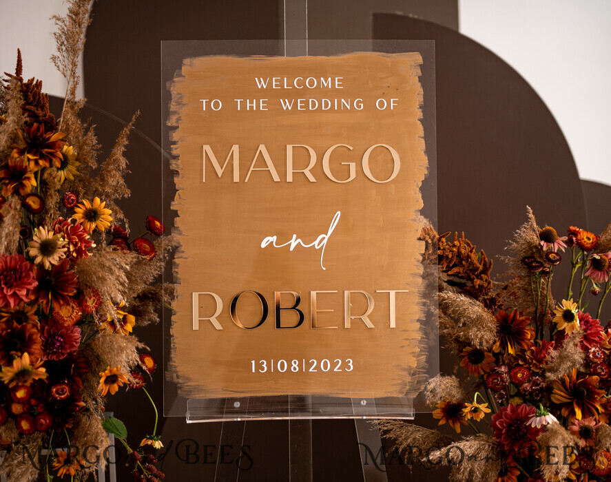 TABLE PLANS AND WEDDING WELCOME SIGNS plexi gold / velvet Luxury Clear and Gold Wedding Welcome Sign, Golden Wedding Decor, Personalised Wedding Sign, Wedding Board, Welcome Wedding Board