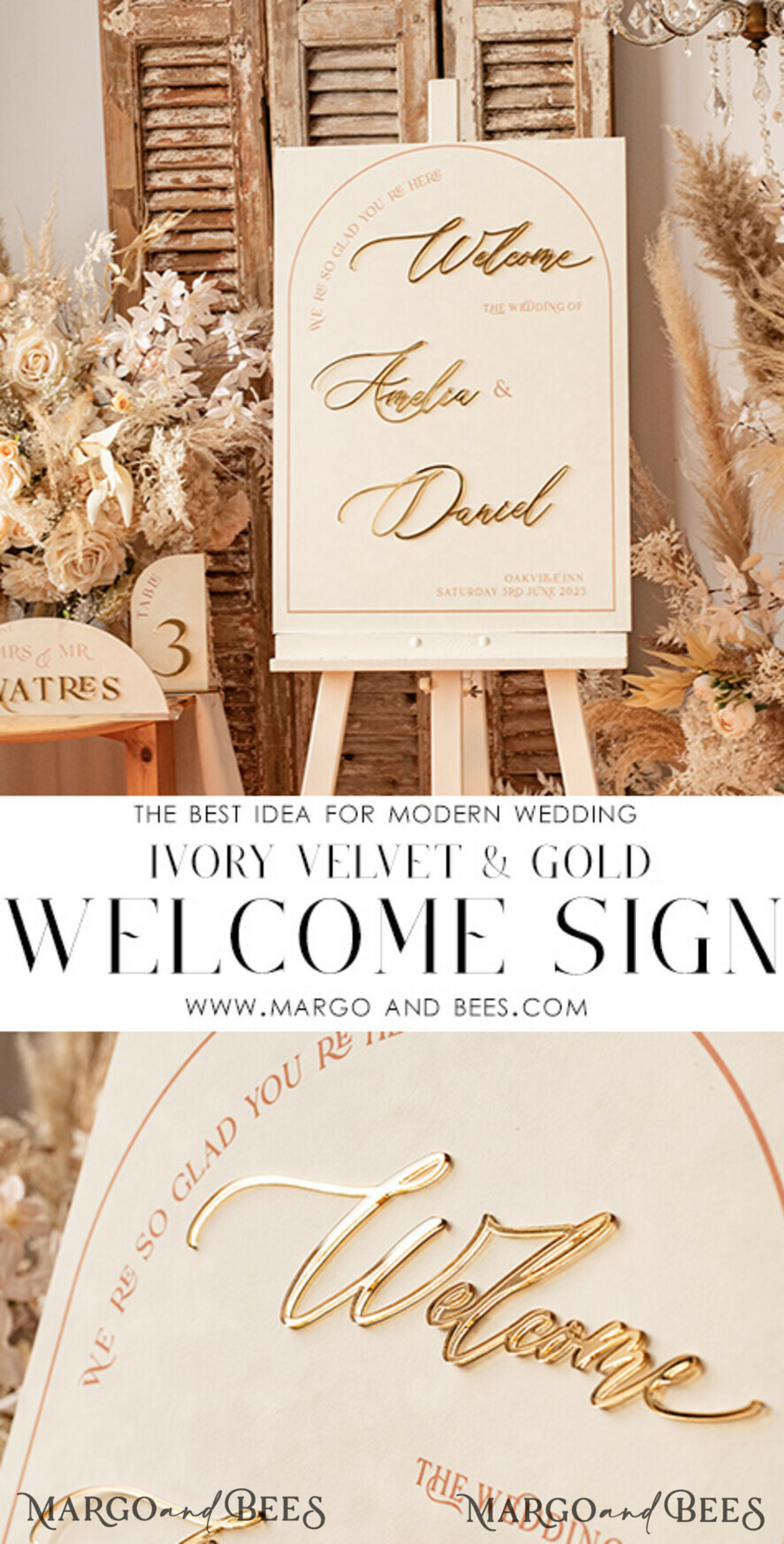 TABLE PLANS AND WEDDING WELCOME SIGNS plexi gold / velvet Arch Velvet Wedding Welcome Sign, Golden Wedding Decor, Personalised Wedding Sign, Elegant Welcome Wedding Board