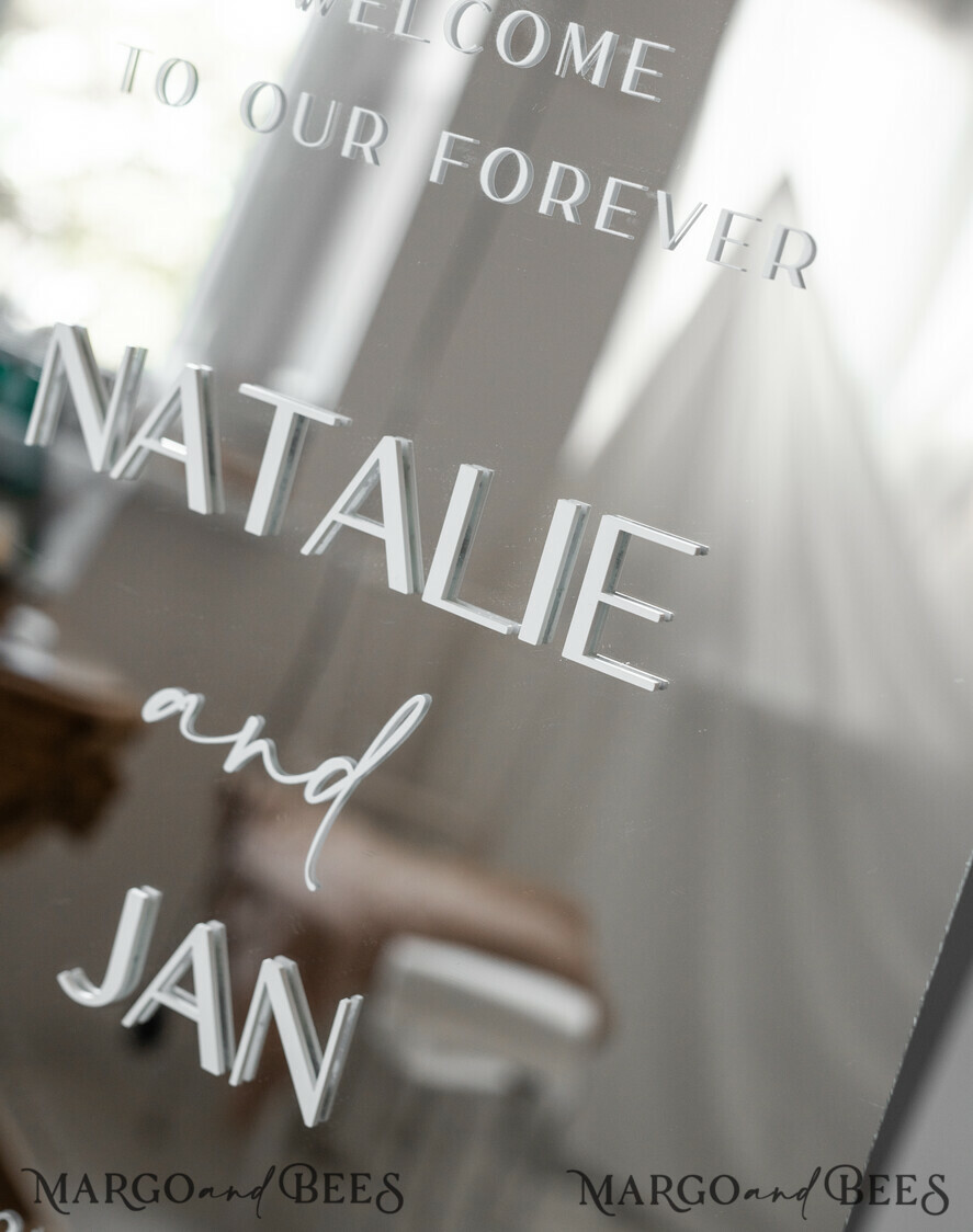 TABLE PLANS AND WEDDING WELCOME SIGNS plexi gold / velvet Luxury silver mirror Wedding Welcome Sign, Silver Wedding Decor, Personalised Wedding Sign, Wedding Gift, Welcome Wedding Board SvS