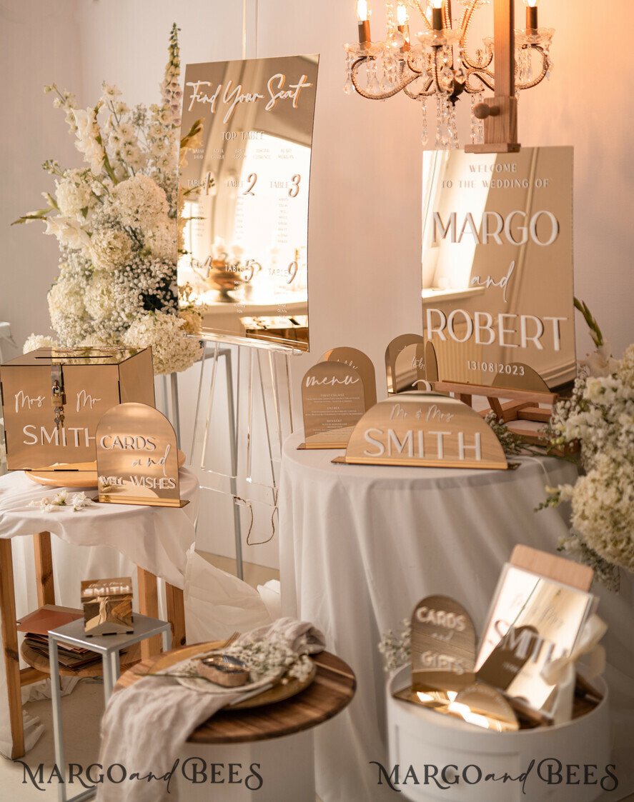 TABLE PLANS AND WEDDING WELCOME SIGNS plexi gold / velvet Gold Mirror Seating Chart Sign, 3d Elegant Find Your Seat - Seating Plan, Luxury Wedding Table Plan, Mirror Wedding Decoration - Golden Reception Signage - Custom Ceremony Sign