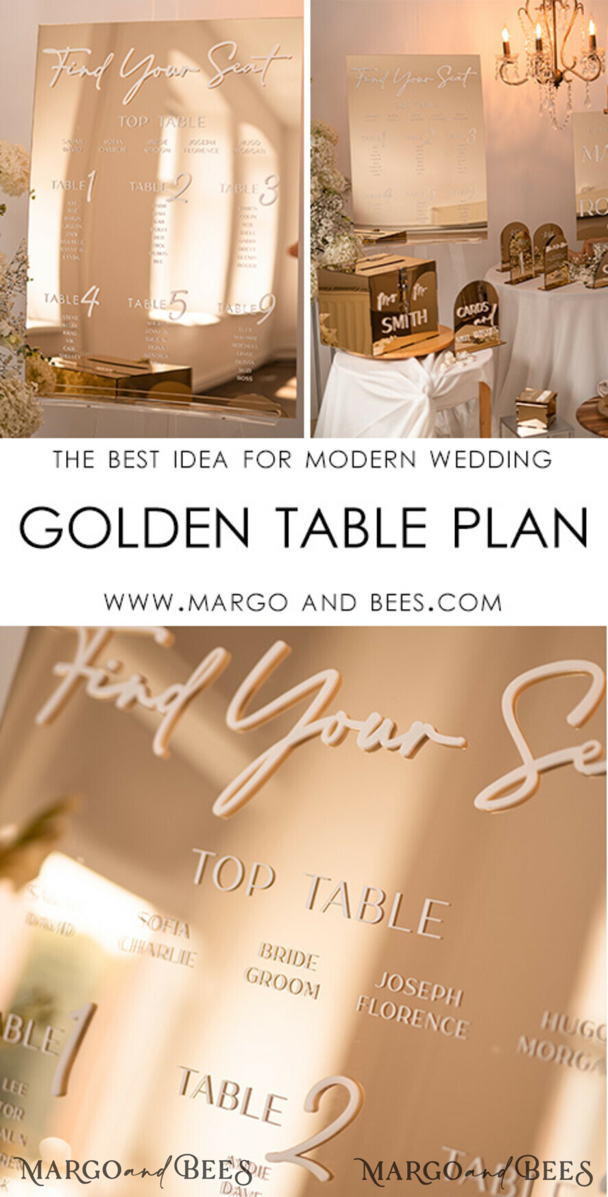 TABLE PLANS AND WEDDING WELCOME SIGNS plexi gold / velvet Gold Mirror Seating Chart Sign, 3d Elegant Find Your Seat - Seating Plan, Luxury Wedding Table Plan, Mirror Wedding Decoration - Golden Reception Signage - Custom Ceremony Sign