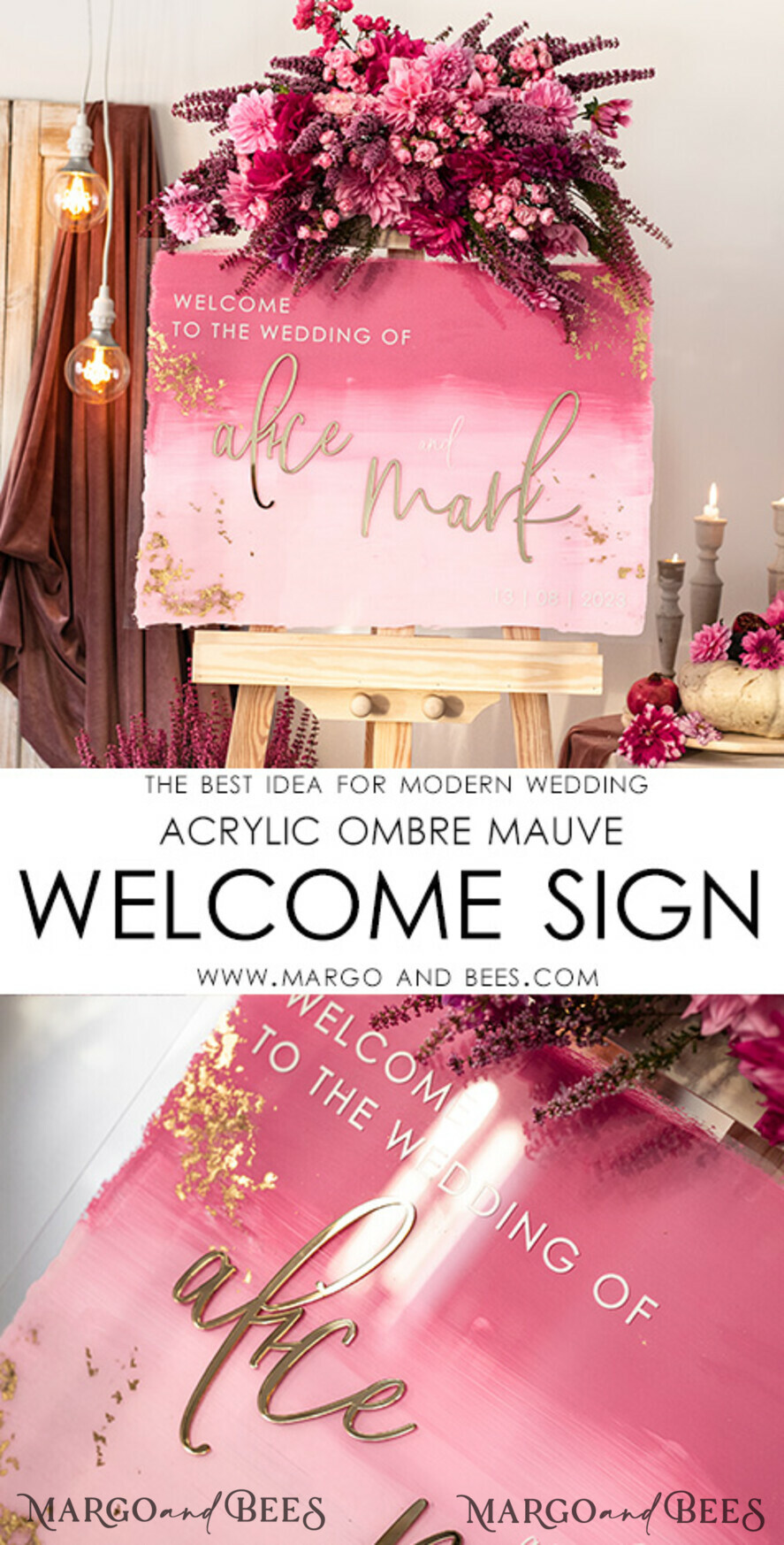 TABLE PLANS AND WEDDING WELCOME SIGNS plexi gold / velvet Acrylic Mauve Ombre Wedding Welcome Sign Painted Acrylic gold Wedding Welcome Sign, Dusty Rose Gold Plexi Wedding Welcome Sign, Plum Fall Luxury Wedding Wedding Welcome Sign , Blush Pink Wedding Signage Golden mirror Wedding Welcome Sign