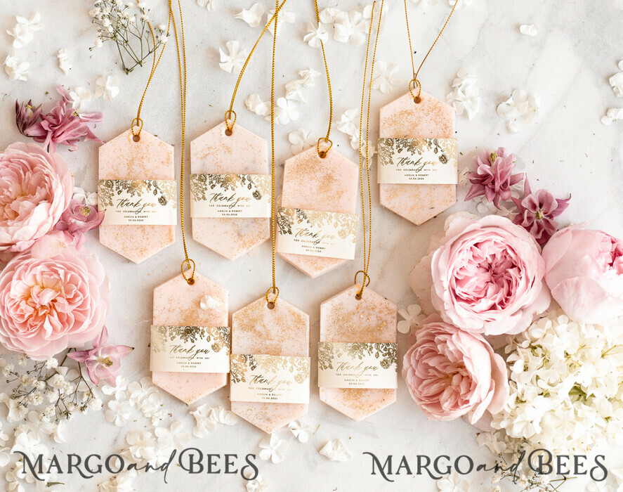 WEDDING FAVORS Wedding Soy Wax Tablet Personalised Wedding Favors, Wedding Soy Wax Favor gifts, bridal shower Soy Favor gift, Wardrobe Freshener wax Tablet gifts for guests