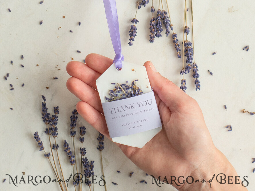 WEDDING FAVORS Wedding Soy Wax Tablet Thank You Favor gift Soy Scented wax Tablet favours with levender, Boho wedding air Freshener, Scented thank you Decoration, Baby shower favor gift, Rustic wedding favors idea