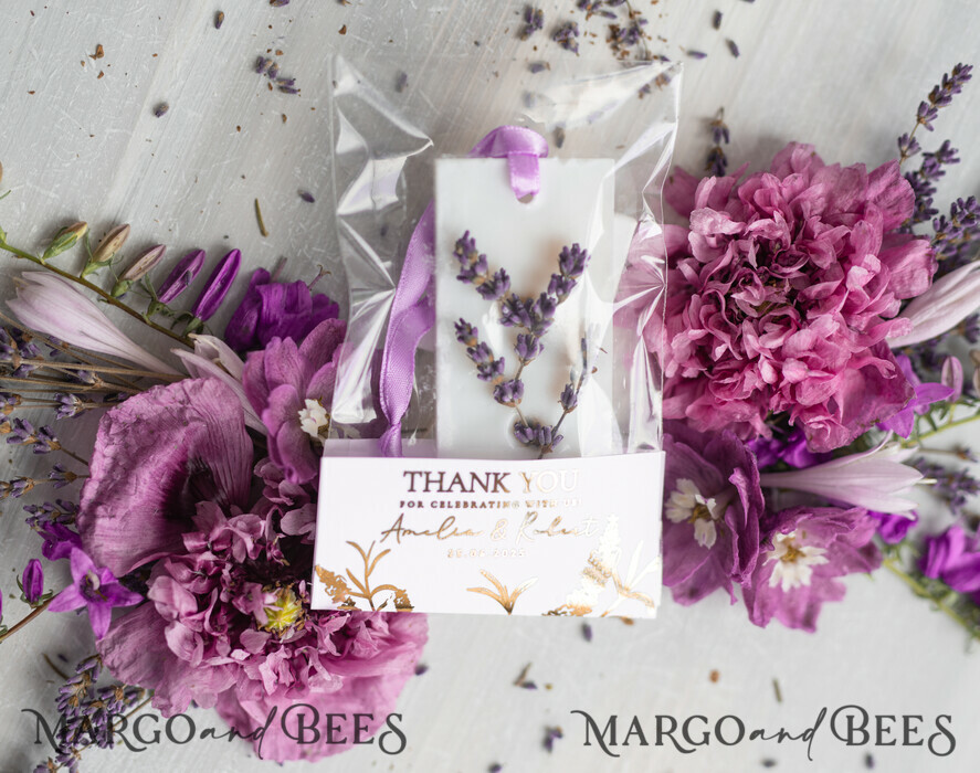 WEDDING FAVORS Wedding Soy Wax Tablet Thank You Favor gift Soy Scented wax Tablet favours with lavender, Boho wedding air Freshener, Scented thank you Decoration, Baby shower favor gift, Rustic wedding favors idea