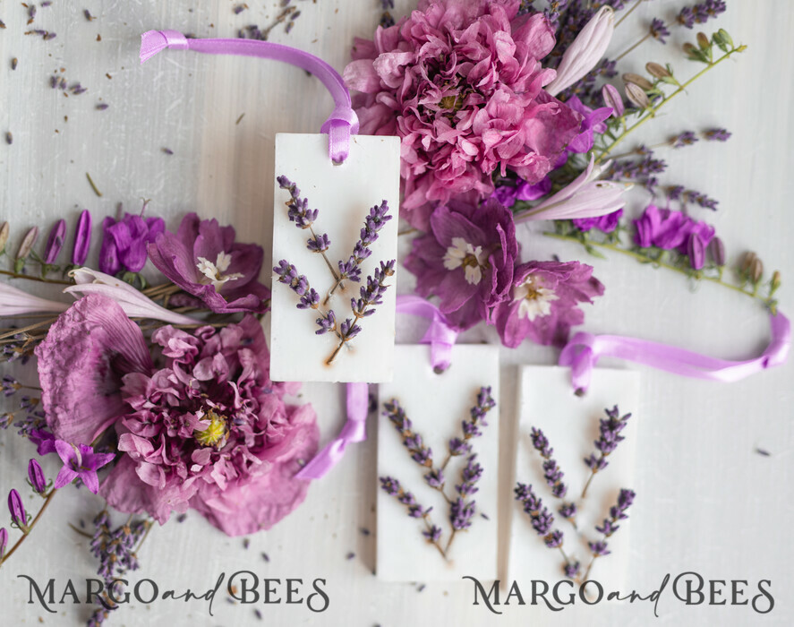 WEDDING FAVORS Wedding Soy Wax Tablet Thank You Favor gift Soy Scented wax Tablet favours with lavender, Boho wedding air Freshener, Scented thank you Decoration, Baby shower favor gift, Rustic wedding favors idea