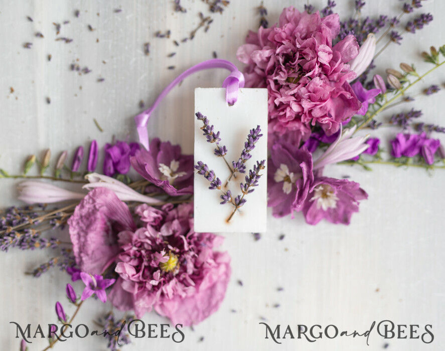 WEDDING FAVORS Wedding Soy Wax Tablet Thank You Favor gift Soy Scented wax Tablet favours with lavender, Boho wedding air Freshener, Scented thank you Decoration, Baby shower favor gift, Rustic wedding favors idea