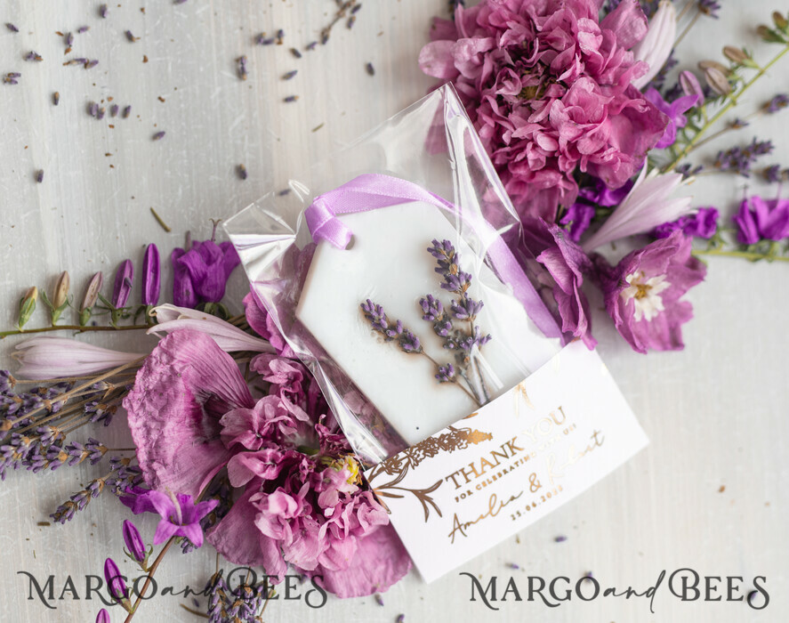 WEDDING FAVORS Wedding Soy Wax Tablet Thank You Favor gift Soy Scented wax Tablet favours with lavender, Boho wedding air Freshener, Scented thank you Decoration, Baby shower favor gift, Rustic wedding favors idea