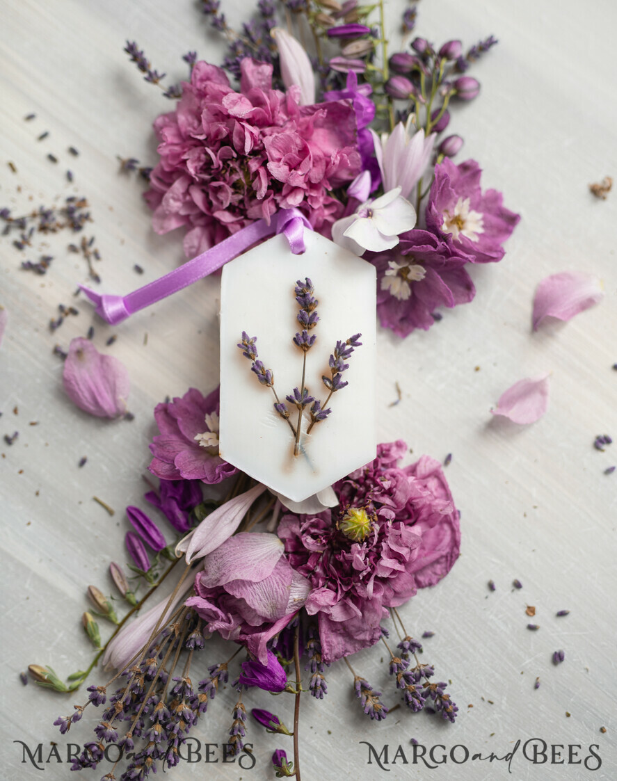 WEDDING FAVORS Wedding Soy Wax Tablet Thank You Favor gift Soy Scented wax Tablet favours with lavender, Boho wedding air Freshener, Scented thank you Decoration, Baby shower favor gift, Rustic wedding favors idea