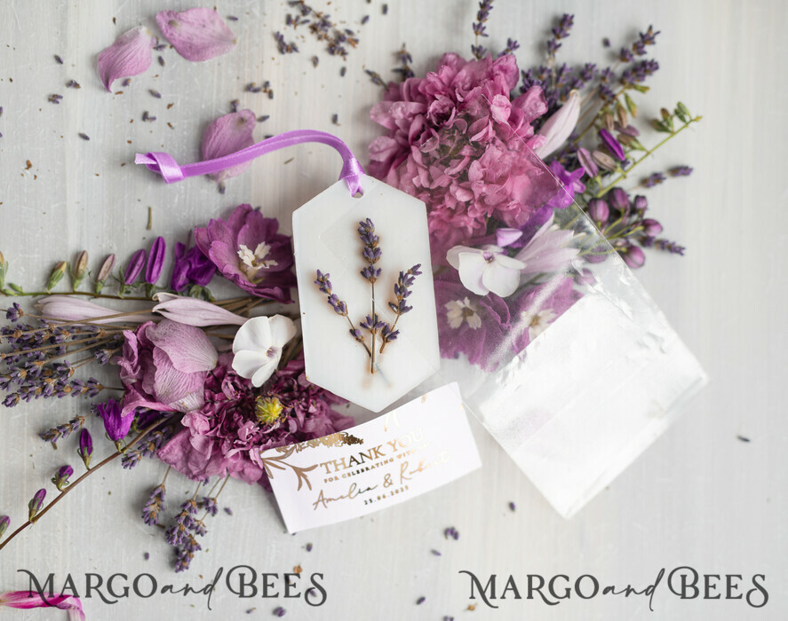 WEDDING FAVORS Wedding Soy Wax Tablet Thank You Favor gift Soy Scented wax Tablet favours with lavender, Boho wedding air Freshener, Scented thank you Decoration, Baby shower favor gift, Rustic wedding favors idea