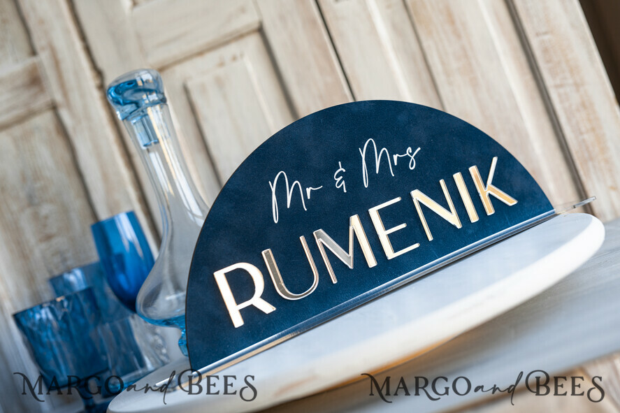 TABLE DECOR SIGNS Velvet table Numbers and Decor Silver Acrylic Top Table Mr and Mrs signs with stand, Dark Blue Velvet Silver Mirror Table Sign, Navy Blue Silver Plexi Top Table Mr and Mrs signs, Luxury Wedding Table Decor Centerpieces