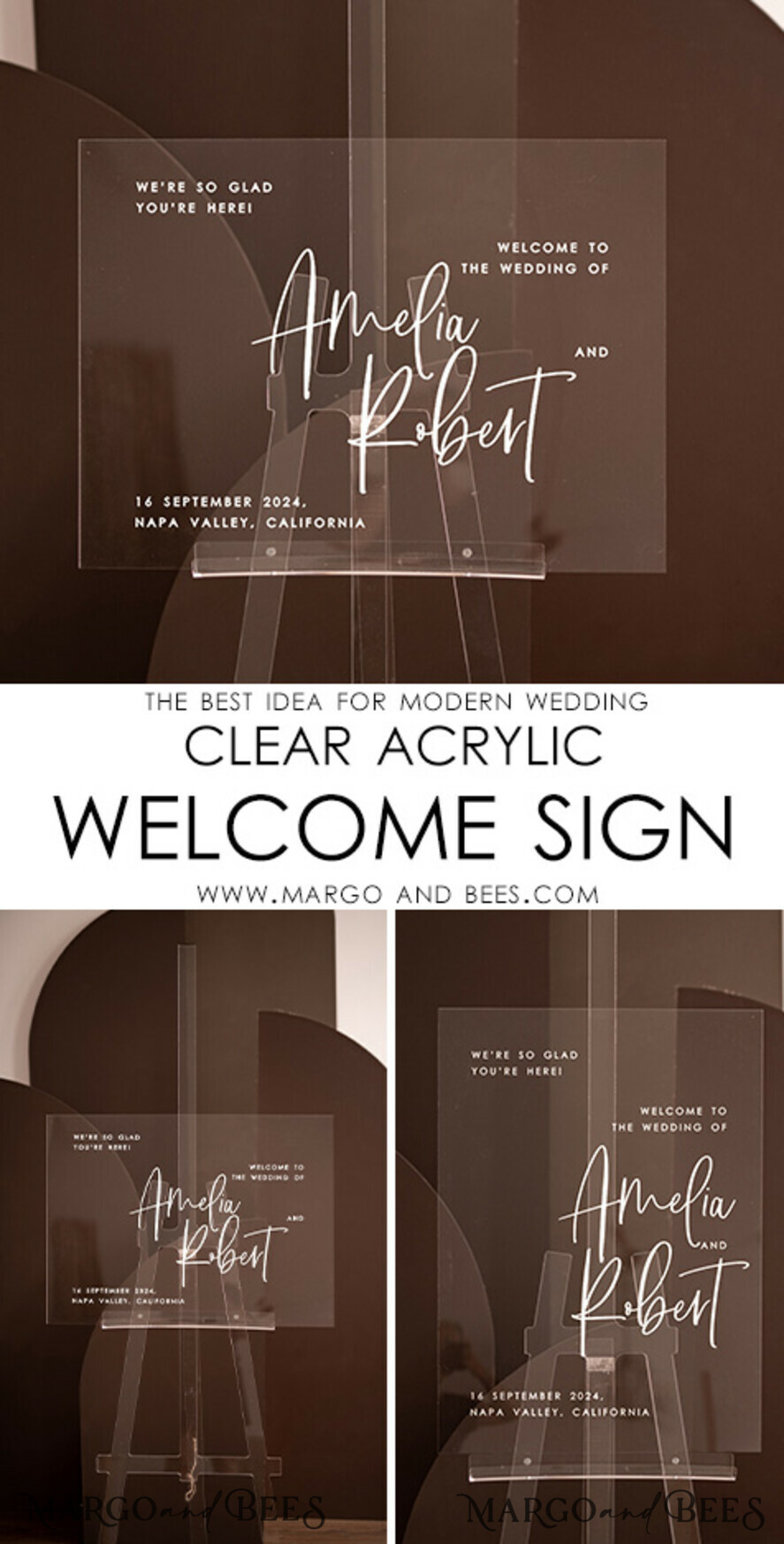 TABLE PLANS AND WEDDING WELCOME SIGNS clear acrylic Modern Clear Acrylic Wedding Welcome Sign, Transparent Wedding Decor, Personalised Wedding Sign, Wedding Board, Welcome Wedding Board