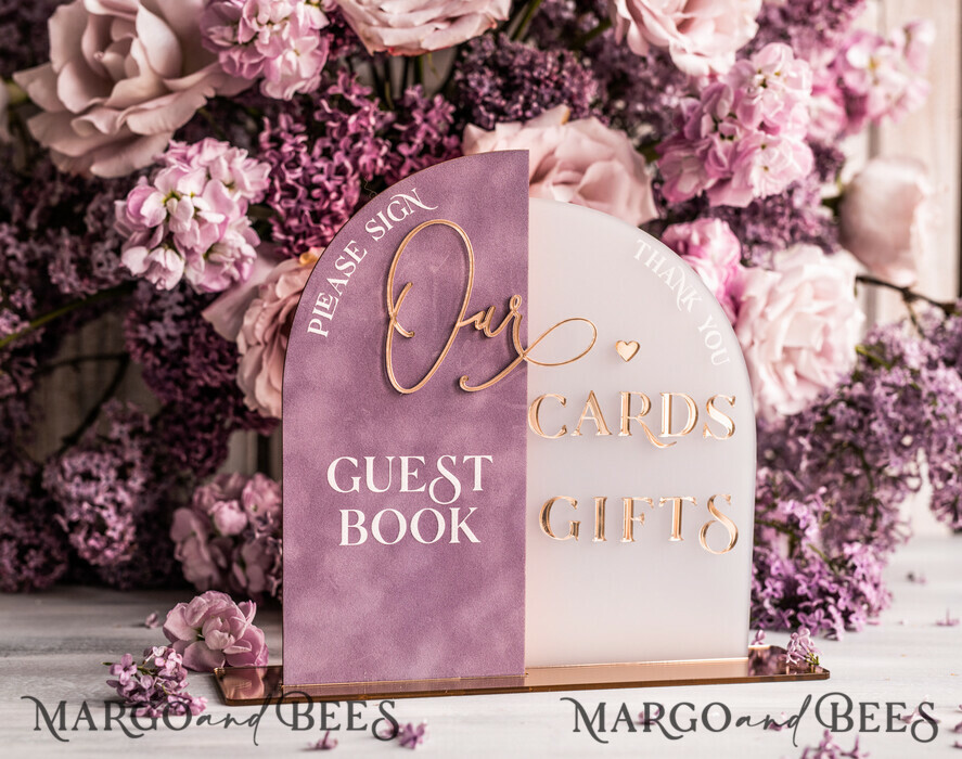 CARD BOXES velvet card boxes Velvet Set Card Box Guestbook & Sign, Wedding Card Box with Lid Instant Instax Guestbook, Mauve Wedding Money Box Sing Guestbook Set, Mauve Card Box with slo