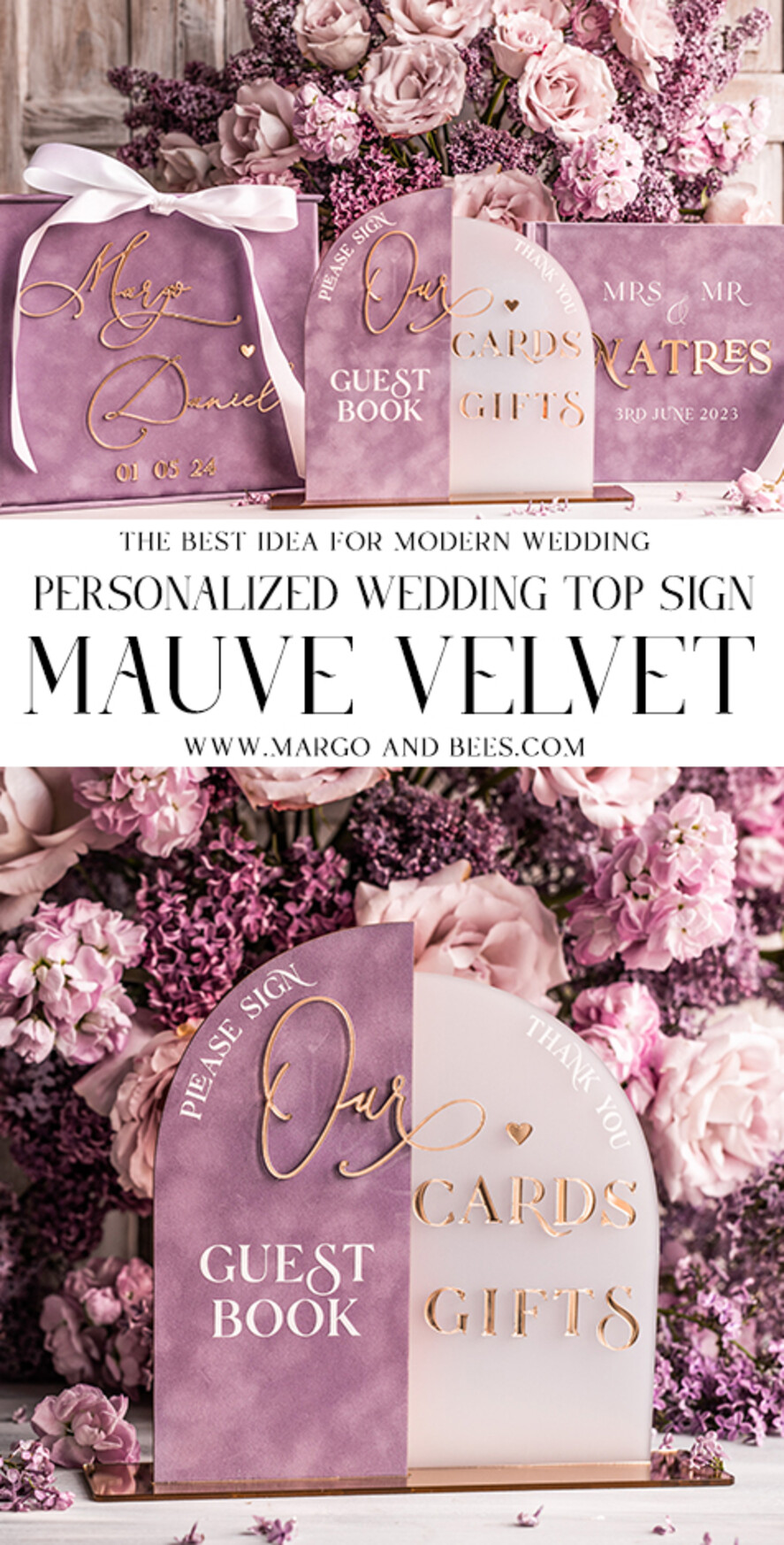 CARD BOXES velvet card boxes Velvet Set Card Box Guestbook & Sign, Wedding Card Box with Lid Instant Instax Guestbook, Mauve Wedding Money Box Sing Guestbook Set, Mauve Card Box with slo