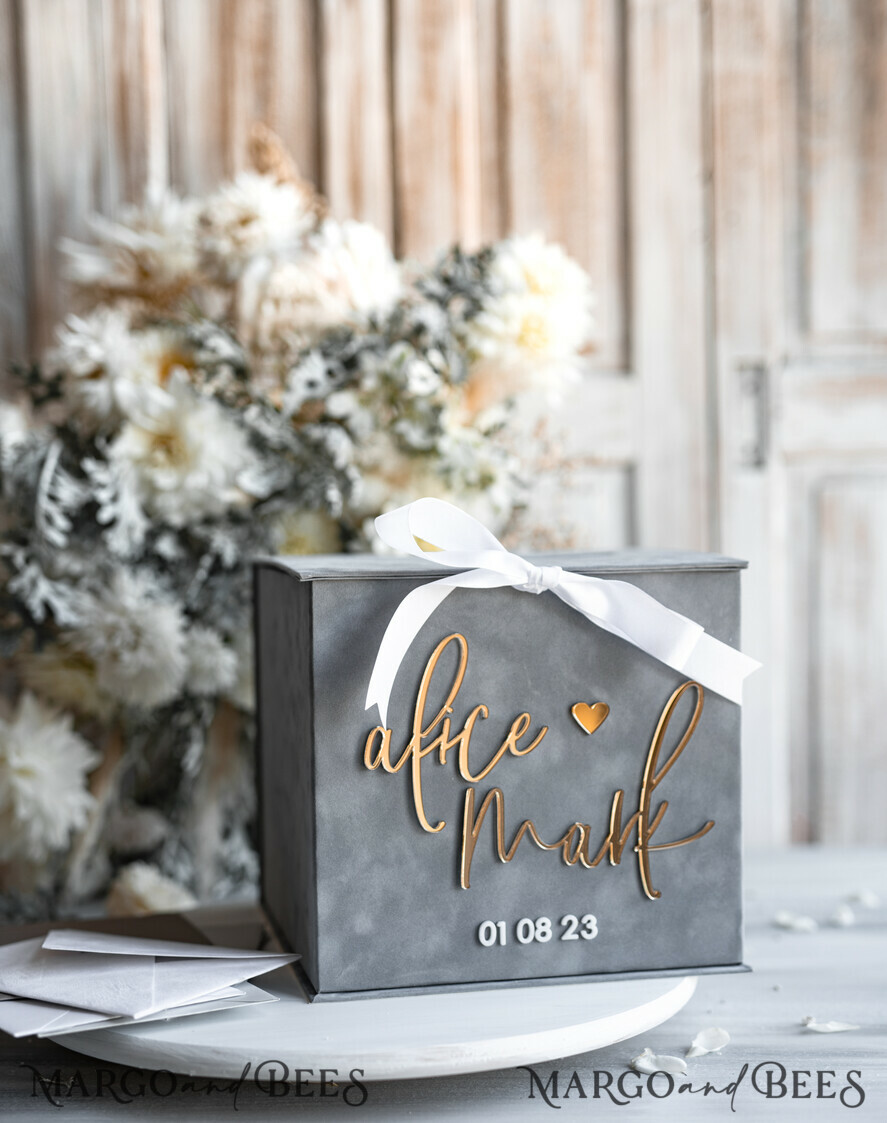 CARD BOXES velvet card boxes Card Box, Wedding Card Box with Lid, Spring Wedding Money Box, Wedding Card Box with slot and cards and gift frozen acrylic sign set, wedding wishing well acrylic money gift card box and plexi cards gifts set