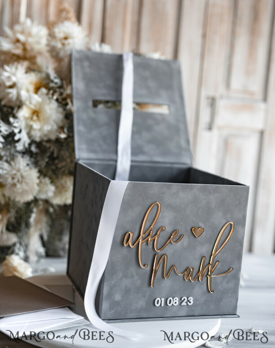 CARD BOXES velvet card boxes Card Box, Wedding Card Box with Lid, Spring Wedding Money Box, Wedding Card Box with slot and cards and gift frozen acrylic sign set, wedding wishing well acrylic money gift card box and plexi cards gifts set