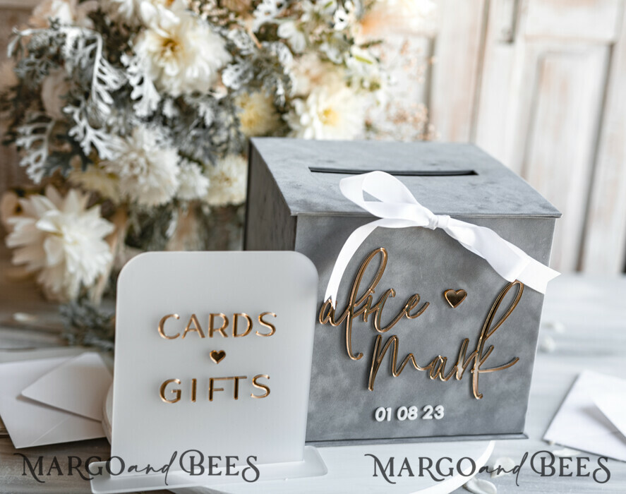 CARD BOXES velvet card boxes Card Box, Wedding Card Box with Lid, Spring Wedding Money Box, Wedding Card Box with slot and cards and gift frozen acrylic sign set, wedding wishing well acrylic money gift card box and plexi cards gifts set