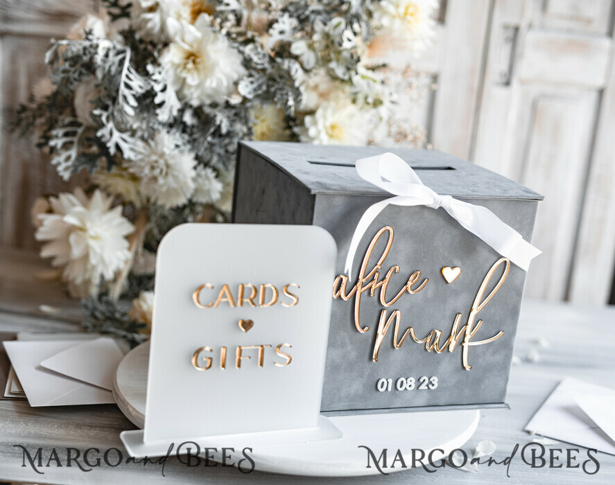CARD BOXES velvet card boxes Card Box, Wedding Card Box with Lid, Spring Wedding Money Box, Wedding Card Box with slot and cards and gift frozen acrylic sign set, wedding wishing well acrylic money gift card box and plexi cards gifts set