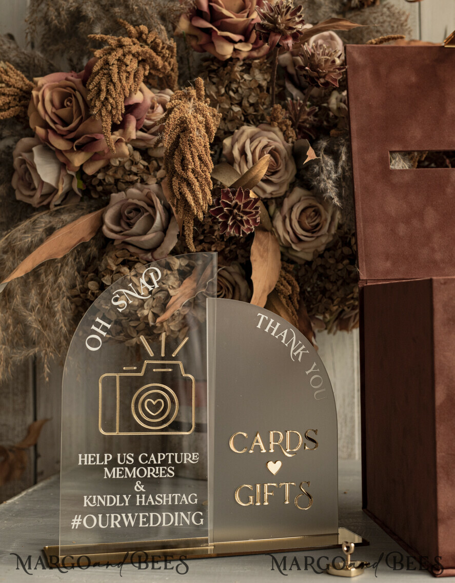 CARD BOXES velvet card boxes terracotta gold Velvet Set Card Box with lock & Polaroid Guestbook & Cards gifts Sign instax instruction sign combo and pens set, fall Wedding Card Box with Lid Instant Instax Guestbook Wedding Money Box Sing Guestbook Set