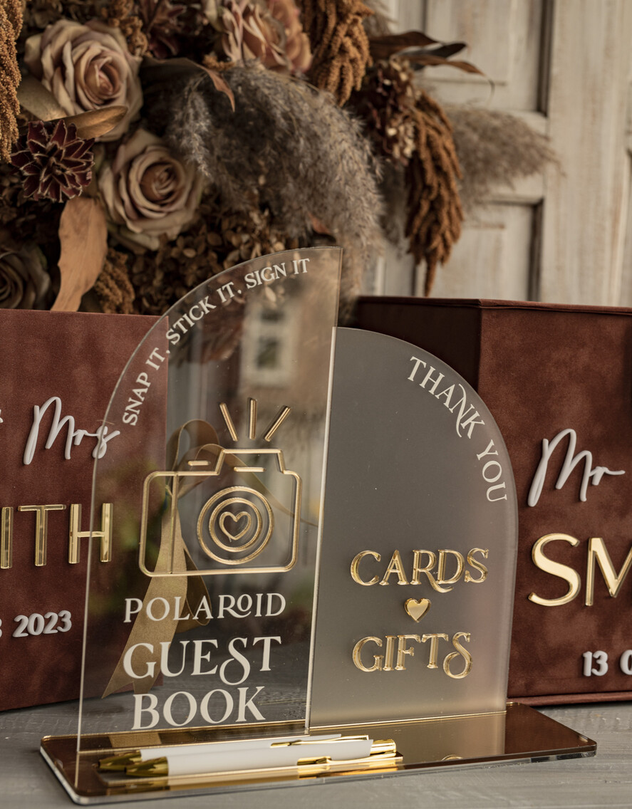 CARD BOXES velvet card boxes terracotta gold Velvet Set Card Box with lock & Polaroid Guestbook & Cards gifts Sign instax instruction sign combo and pens set, fall Wedding Card Box with Lid Instant Instax Guestbook Wedding Money Box Sing Guestbook Set