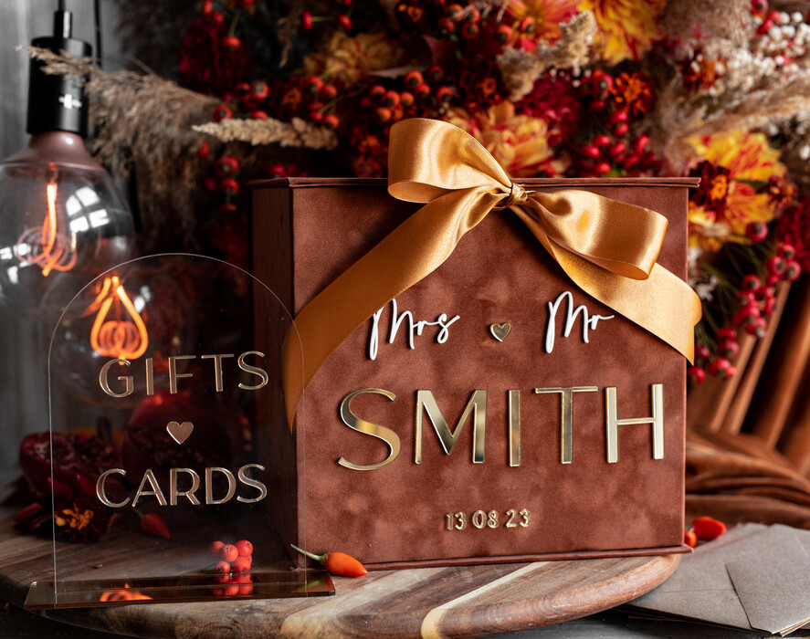 CARD BOXES velvet card boxes Terracotta Fall Card Box and Arch Acrylic Cards & Gifts Clear Sign, Velvet Rust Wedding Card Box with Lid, Burnt Orange Wedding Money Box, Copper Wedding Card Box cards and gift Arch acrylic sign set