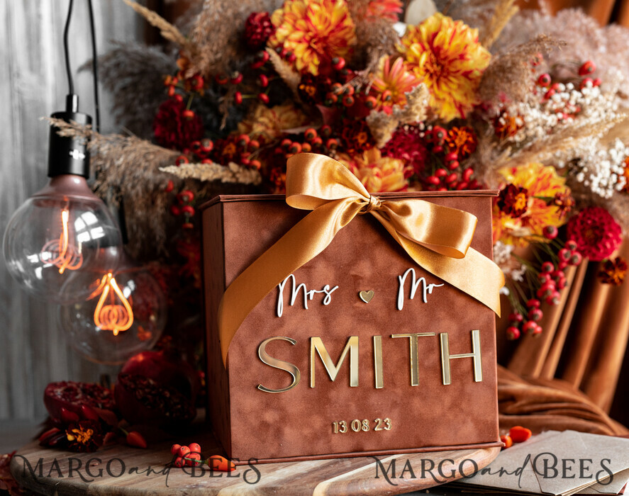 CARD BOXES velvet card boxes Terracotta Fall Card Box and Arch Acrylic Cards & Gifts Clear Sign, Velvet Rust Wedding Card Box with Lid, Burnt Orange Wedding Money Box, Copper Wedding Card Box cards and gift Arch acrylic sign set
