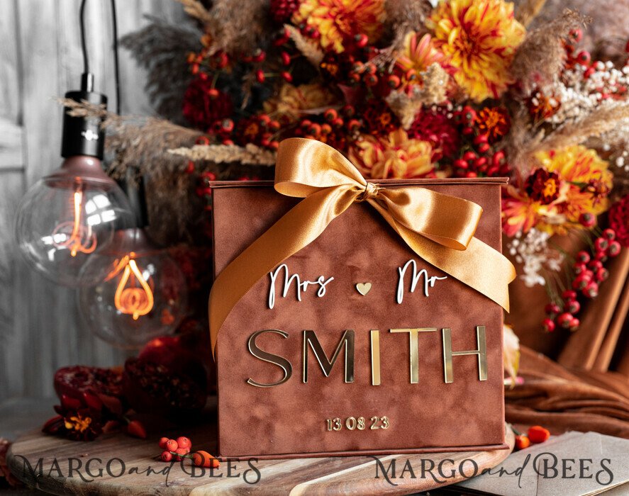 CARD BOXES velvet card boxes Terracotta Fall Card Box and Arch Acrylic Cards & Gifts Clear Sign, Velvet Rust Wedding Card Box with Lid, Burnt Orange Wedding Money Box, Copper Wedding Card Box cards and gift Arch acrylic sign set