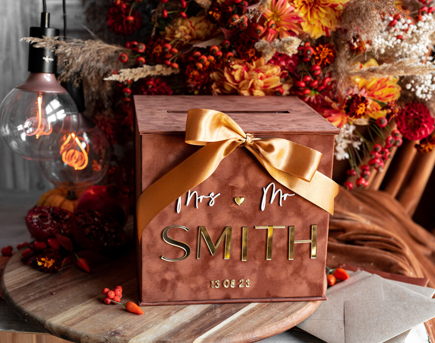 CARD BOXES velvet card boxes Terracotta Fall Card Box and Arch Acrylic Cards & Gifts Clear Sign, Velvet Rust Wedding Card Box with Lid, Burnt Orange Wedding Money Box, Copper Wedding Card Box cards and gift Arch acrylic sign set