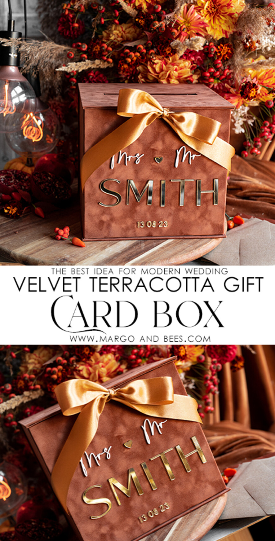CARD BOXES velvet card boxes Terracotta Fall Card Box and Arch Acrylic Cards & Gifts Clear Sign, Velvet Rust Wedding Card Box with Lid, Burnt Orange Wedding Money Box, Copper Wedding Card Box cards and gift Arch acrylic sign set