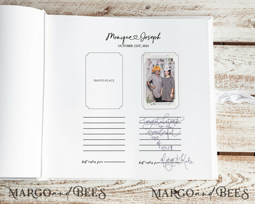 CARD BOXES velvet card boxes White gold Velvet Set Card Box with lock & Polaroid Guestbook & Cards gifts Sign and instax instruction sign combo and pens set, Wedding Card Box with Lid Instant Instax Guestbook Wedding Money Box Sing Guestbook Set