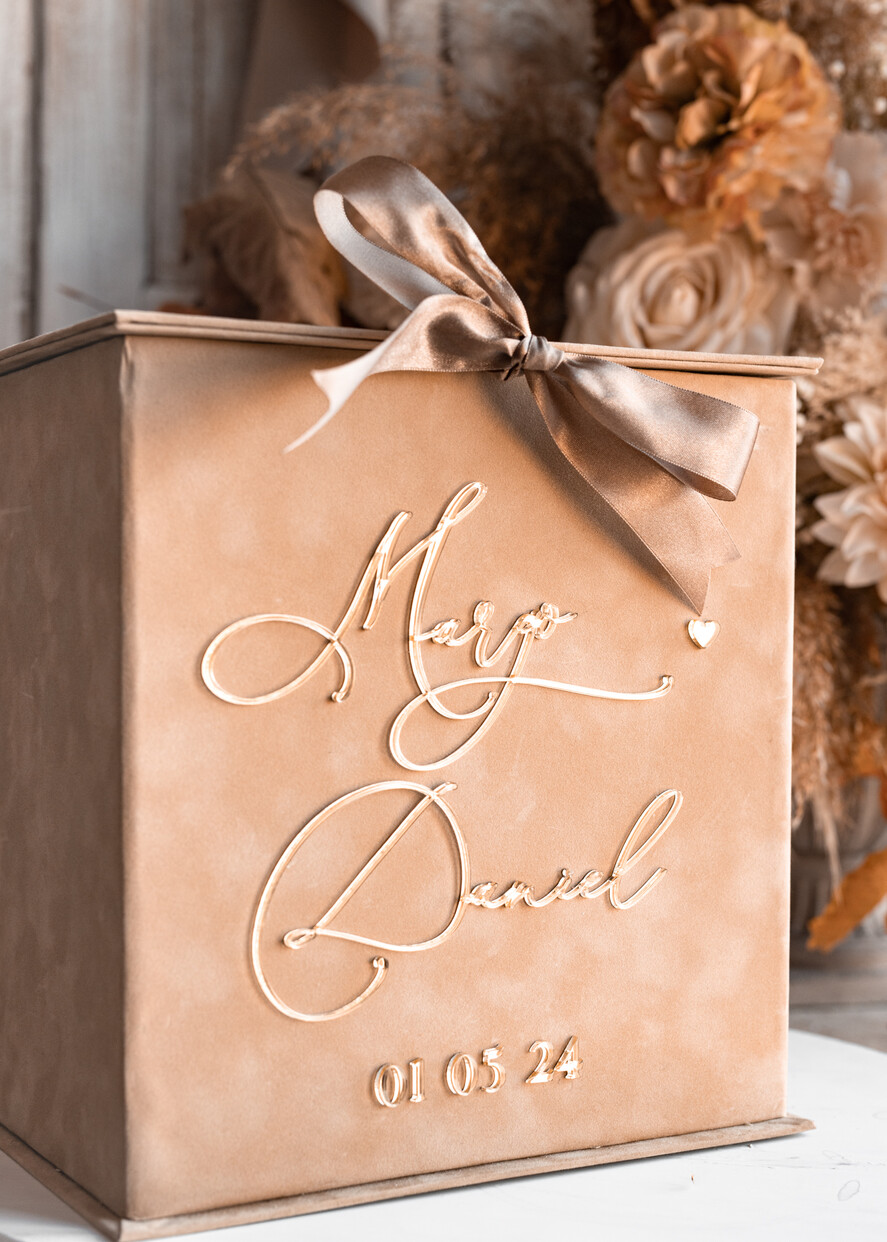CARD BOXES velvet card boxes Velvet Set Card Box Guestbook & Sign, Wedding Card Box with Lid Instant Instax Guestbook, Beige Wedding Money Box Sing Guestbook Set, Nude Card Box with slot and cards and gift Arch acrylic sign set