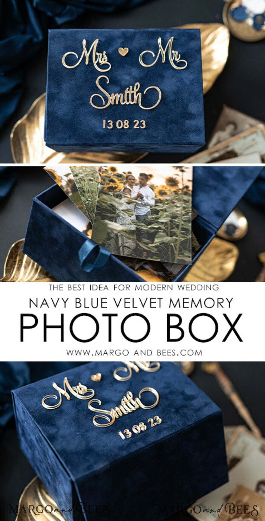PHOTO ALBUM/ PHOTO BOX Velvet Photo Box Photographer Box Velvet Photo Box Photographer Box Wedding Memory Box, Custom Keepsake Box, Photographer Gifts for Clients, Wedding Pictures packaging, Custom photography box