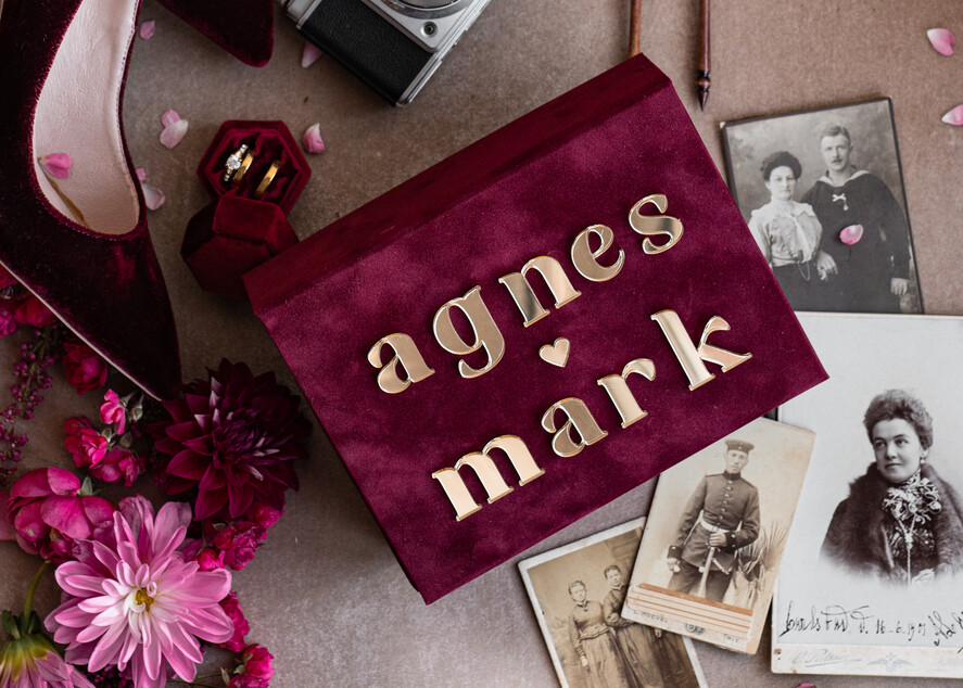 PHOTO ALBUM/ PHOTO BOX Velvet Photo Box Photographer Box Burgundy Velvet Photo Box, Maroon Photographer Box, Marsala Gold Wedding Memory Box, Gold Mirror Custom Keepsake Box, Photographer Gifts for Clients, Wedding Pictures packaging, Custom photography Copper box