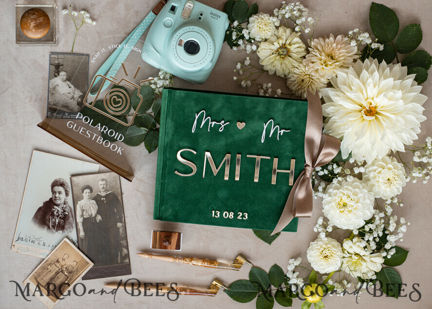 WEDDING GUEST BOOKS Bundle Gustbooks & Vows set Bundle Personalised Wedding Guest Book & Custom Made Wedding Vows set of two - Bundle guestbook and vows books