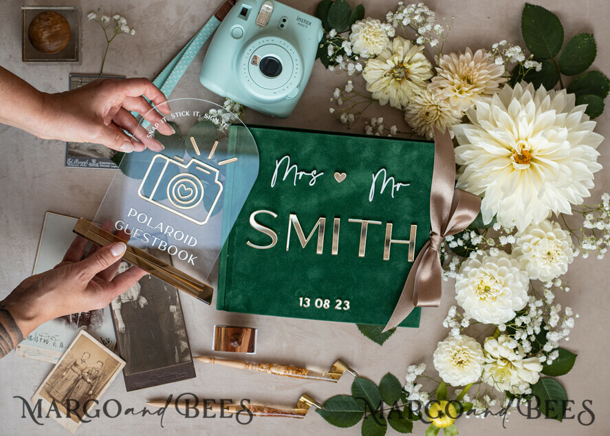 WEDDING GUEST BOOKS Bundle Gustbooks & Vows set Bundle Personalised Wedding Guest Book & Custom Made Wedding Vows set of two - Bundle guestbook and vows books