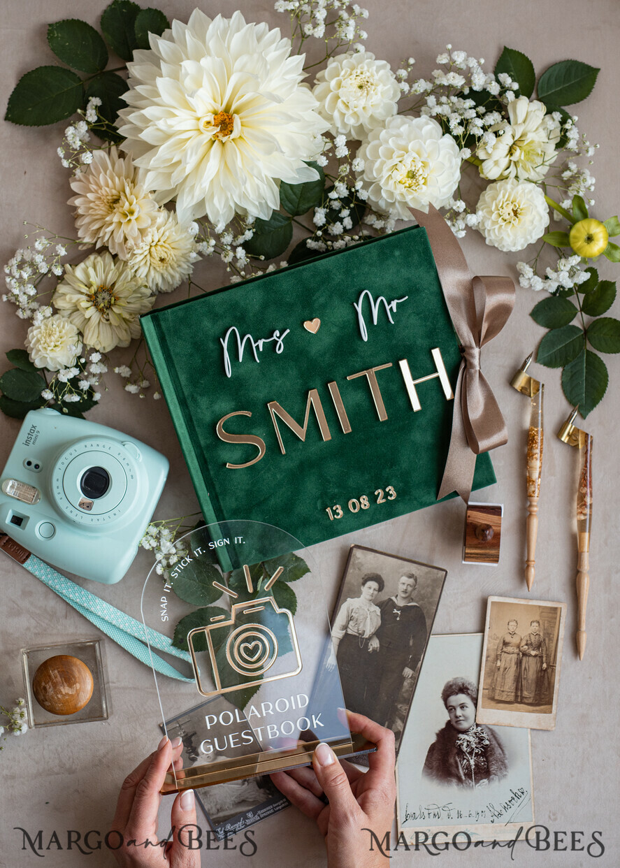 WEDDING GUEST BOOKS Bundle Gustbooks & Vows set Bundle Personalised Wedding Guest Book & Custom Made Wedding Vows set of two - Bundle guestbook and vows books