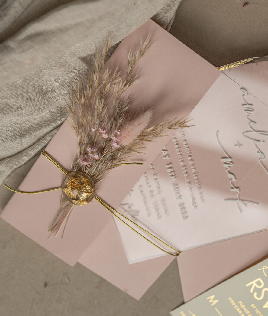WEDDING INVITATIONS plexi acrylic mirror Blush Pink Clear Arched Wedding Invitations, Elegant Garden Wedding Cards, Nude Acrylic transparent Wedding Invites, Arch Plexi Wedding Invitation Suite