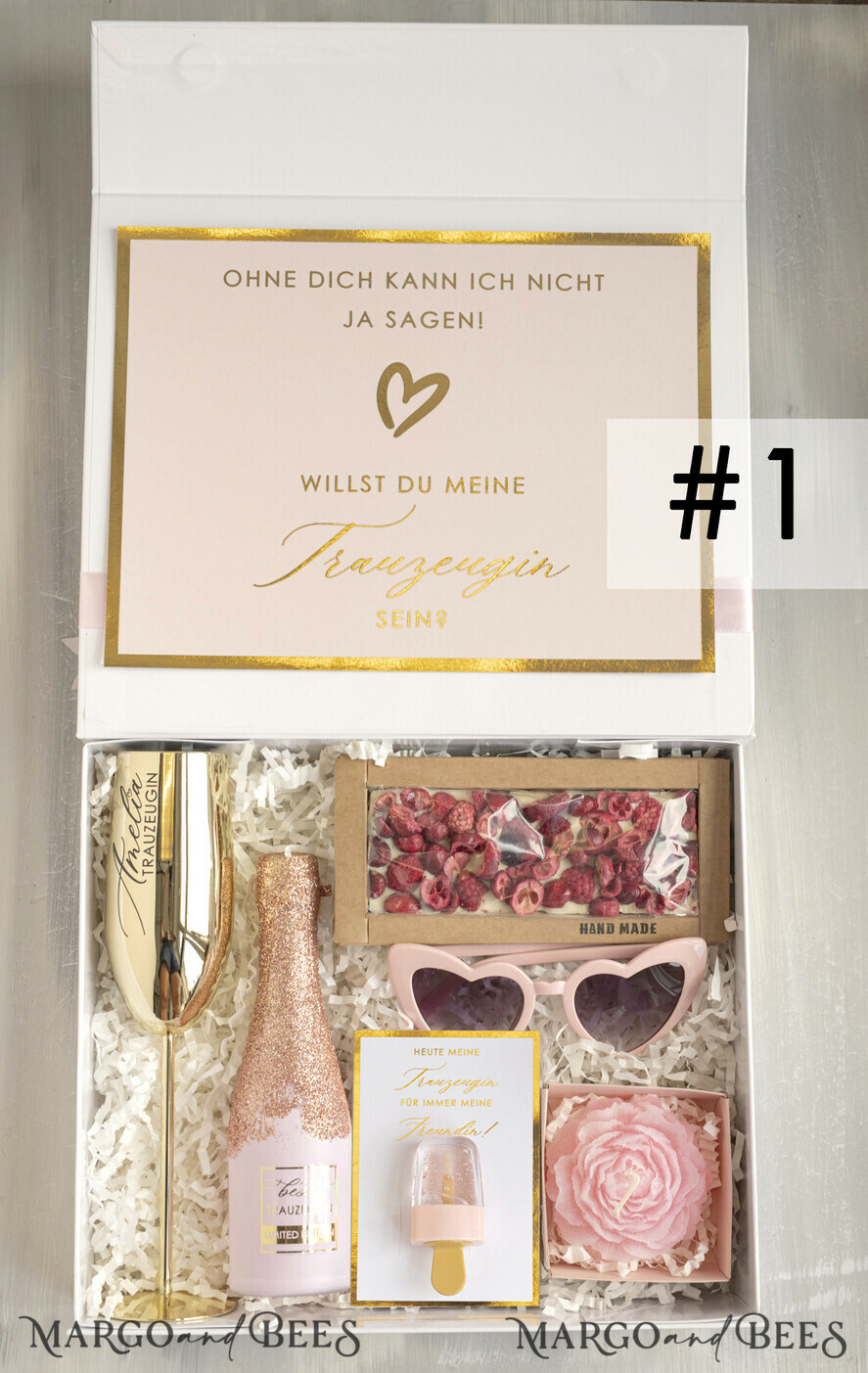 BRIDESMAID/BEST MAN BOX Trauzeugin geschenk fragen box XXL Trauzeugin geschenk fragen box, Brautjungfer Trauzeuge, Möchtest Du meine Trauzeugin sein box, Geschenkschachtel, Trauzeuge fragen
