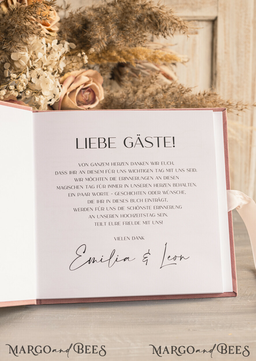 WEDDING GUEST BOOKS Hochzeitsgästebuch Hochzeitsfoto-Gästebuch Polaroid Gold Acrylic Hochzeitsgästebuch Personalisiert Schilderset Samtweißes Sofort-Fotobuch Boho Elegant Instax Hochzeitsfoto-Gästebuch