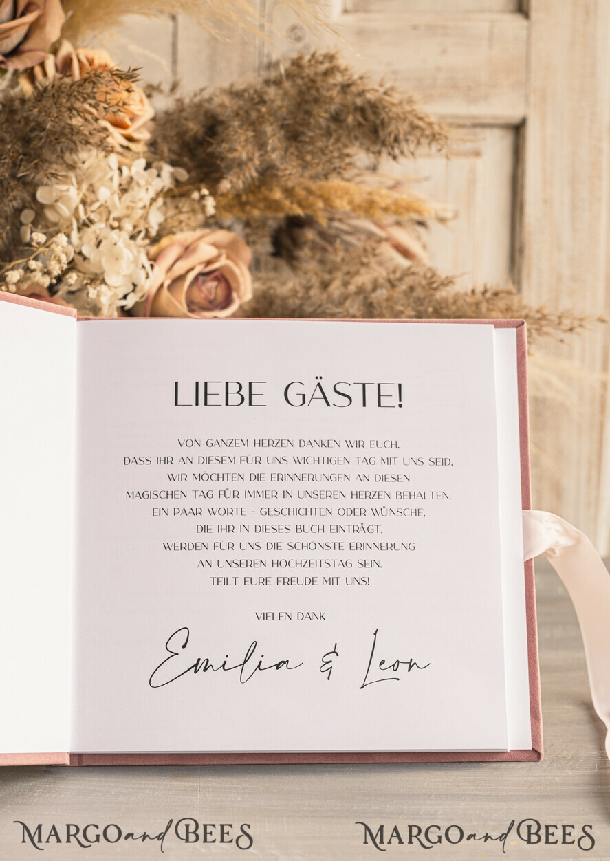 WEDDING GUEST BOOKS Hochzeitsgästebuch Hochzeitsfoto-Gästebuch Polaroid Gold Acrylic Hochzeitsgästebuch Personalisiert Schilderset Samtweißes Sofort-Fotobuch Boho Elegant Instax Hochzeitsfoto-Gästebuch