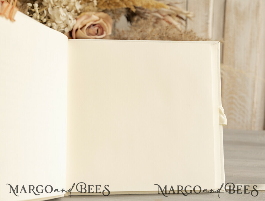 WEDDING GUEST BOOKS Hochzeitsgästebuch Hochzeitsfoto-Gästebuch Polaroid Gold Acrylic Hochzeitsgästebuch Personalisiert Schilderset Samtweißes Sofort-Fotobuch Boho Elegant Instax Hochzeitsfoto-Gästebuch