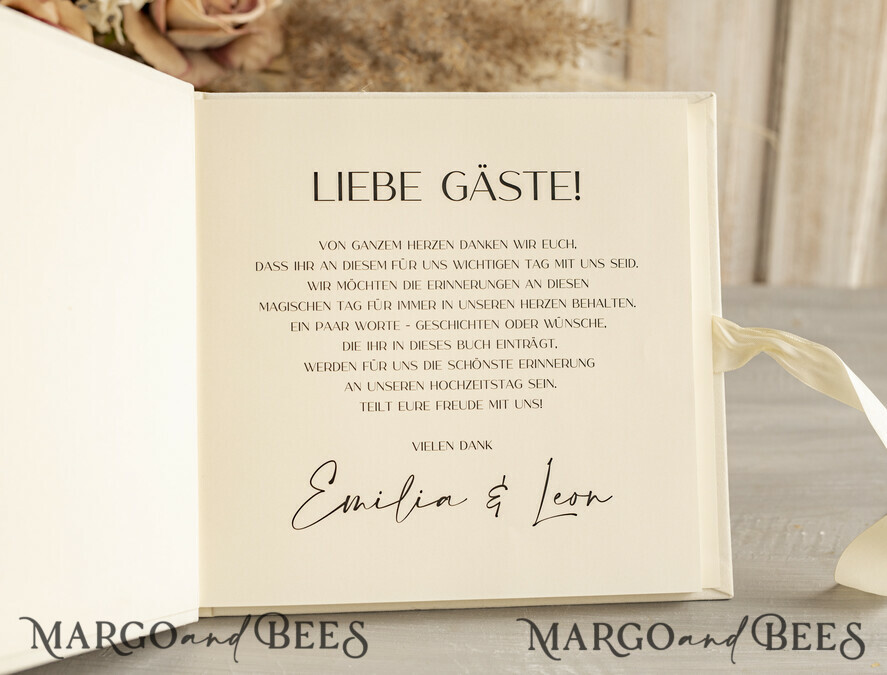 WEDDING GUEST BOOKS Hochzeitsgästebuch Hochzeitsfoto-Gästebuch Polaroid Gold Acrylic Hochzeitsgästebuch Personalisiert Schilderset Samtweißes Sofort-Fotobuch Boho Elegant Instax Hochzeitsfoto-Gästebuch