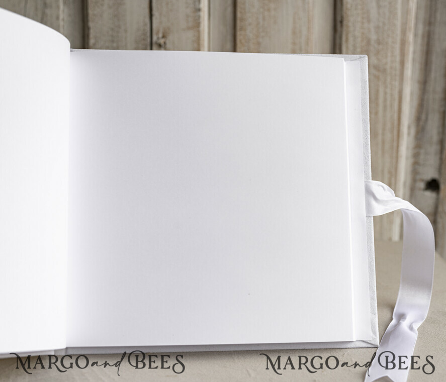 WEDDING GUEST BOOKS Hochzeitsgästebuch Hochzeitsfoto-Gästebuch Polaroid Gold Acrylic Hochzeitsgästebuch Personalisiert Schilderset Samtweißes Sofort-Fotobuch Boho Elegant Instax Hochzeitsfoto-Gästebuch
