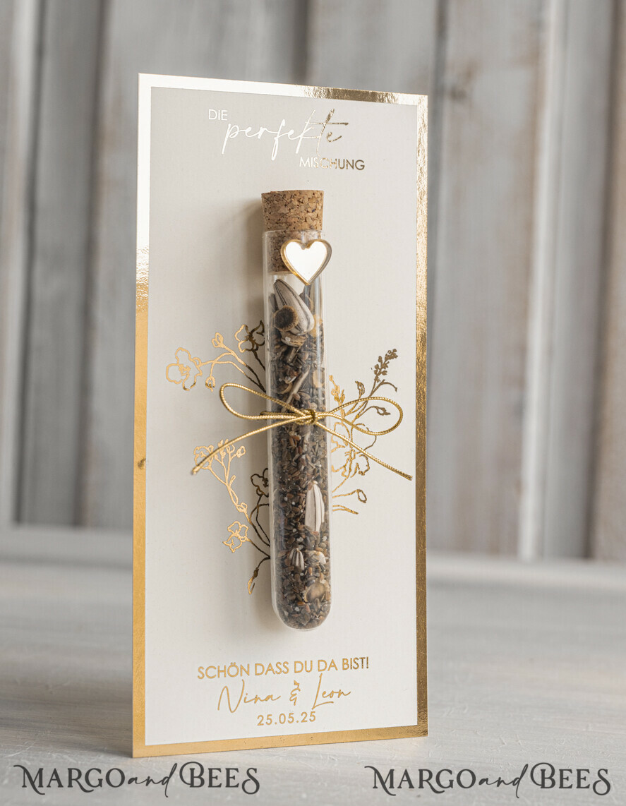 WEDDING FAVORS gastgeschenke hochzeit Personalisierte Gastgeschenke Hochzeit mit Blumensamen Reagenzglas, personalisiert Gastgeschenk Hochzeit Samen handgemachte Gastgeschenk Hochzeit Brautpaar
