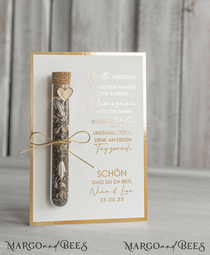 WEDDING FAVORS gastgeschenke hochzeit Personalisierte Gastgeschenke Hochzeit mit Blumensamen Reagenzglas, personalisiert Gastgeschenk Hochzeit Samen handgemachte Gastgeschenk Hochzeit Brautpaar